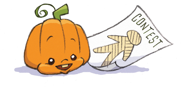 Later I will join my friends in the mummy wrap contest the little pumpkin - photo 13