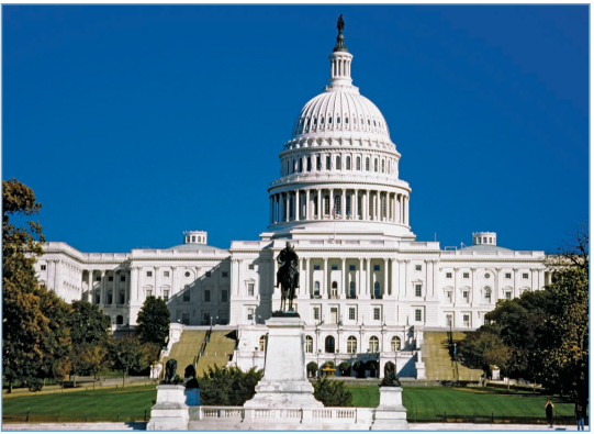 The west front of the US Capitol building Washington DC where both - photo 3