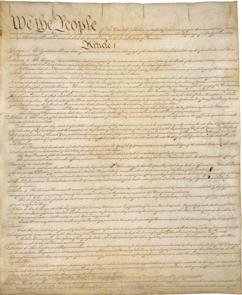 An original copy of the US Constitution is housed in the National Archives in - photo 3