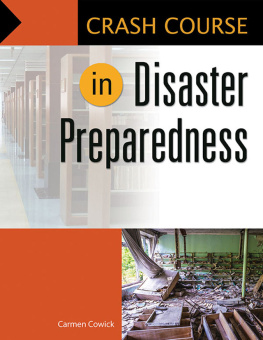 Carmen Cowick Crash Course in Disaster Preparedness