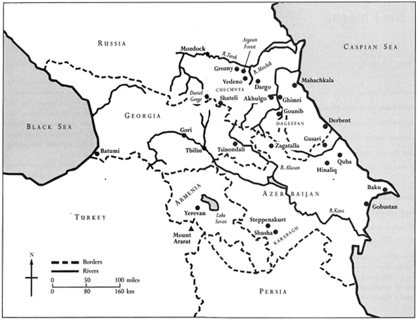 The Caucasus is a jagged land Imagine powerful neighbours Iran to the south - photo 3