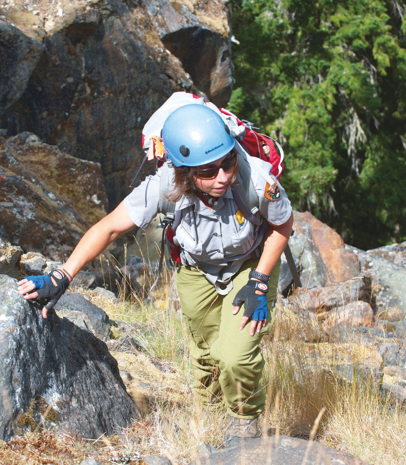 SAR workers practice navigating by going out into the wilderness FACT The - photo 4