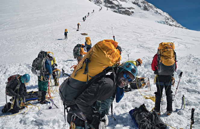 Steve Shobe at Windy Corner Photo courtesy Hudson Henry Expedition Denali - photo 16