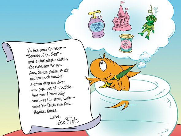 Meanwhile the Fish looked at his Christmas list Lets see he said Are there - photo 8