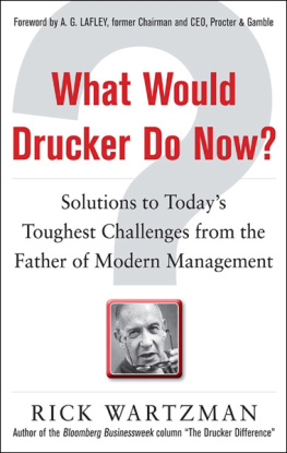 Peter F. Drucker - Leadership Lessons from Peter Drucker