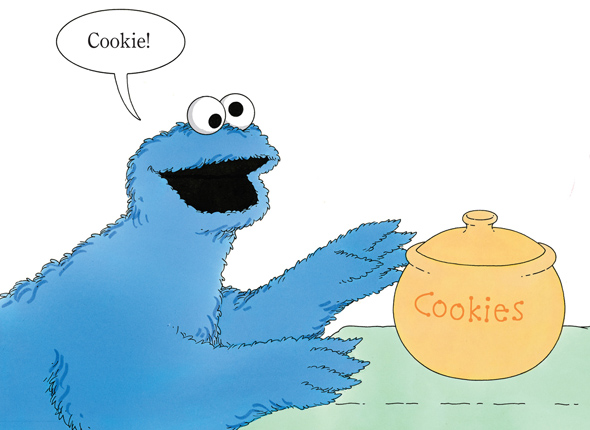 It talks like Cookie Monster Crunch crunch gobble and gulp It - photo 5