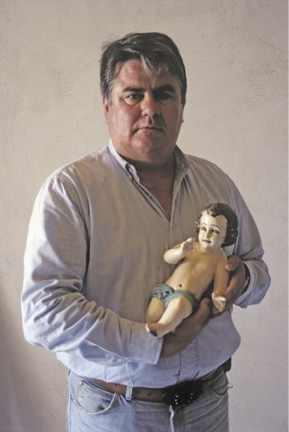 Paco Manzo holding a statue of the Santo Nio Opodepe July 5 1999 Many - photo 3