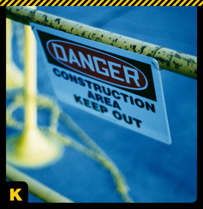 KEEP OUT Construction sites are dangerous places Workers usually dont mind - photo 21