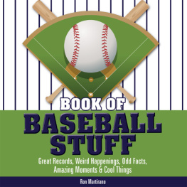 Ron Martriano - Book of Baseball Stuff
