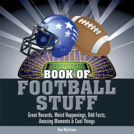 Ron Martriano Book of Football Stuff