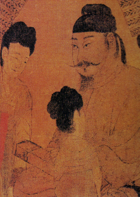 A painting of Emperor Taizong of Tangpainted by Yan Liben Wu Goes to the Palace - photo 5