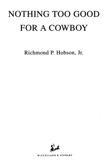 Copyright 1955 by Richmond P Hobson Jr All rights reserved The use of any - photo 2