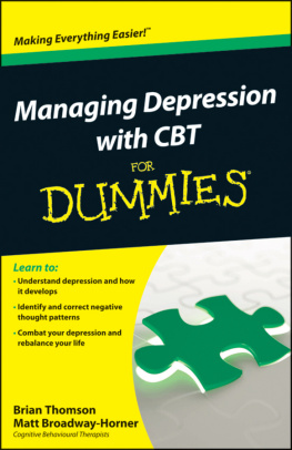 Brian Thomson - Managing Depression with CBT for Dummies