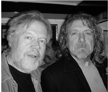 Randy with Led Zeppelins Robert Plant 2008 R ecords have always been an - photo 6