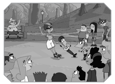 Hey Candace jump in Phineas yelled as he spun around in a circle Suddenly - photo 9