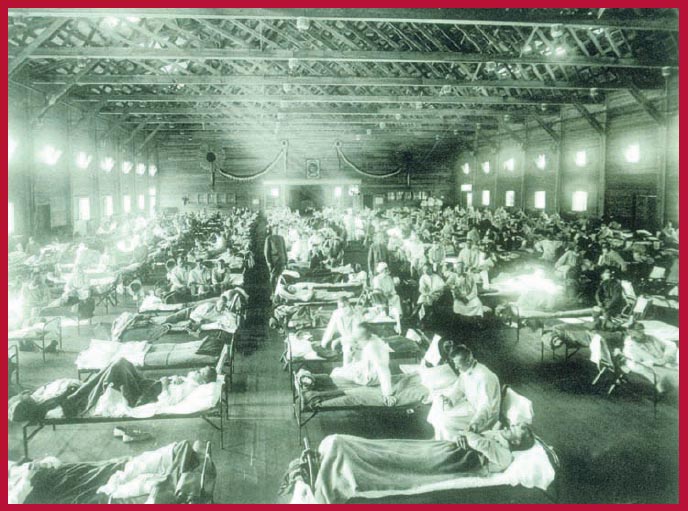 At the height of the epidemic in the fall of 1918 emergency hospitals like - photo 4