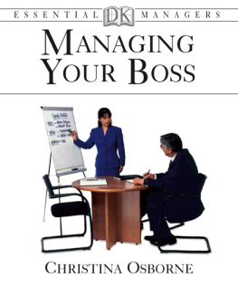 Christina Osborne - Managing Your Boss