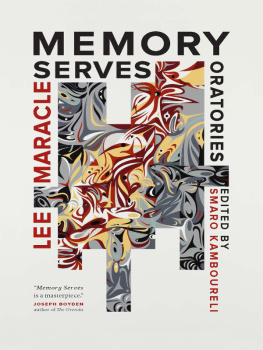 Lee Maracle - Memory Serves