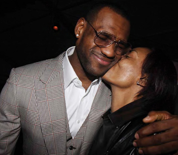 LeBron and his mom Gloria have always had a warm relationship They are - photo 4