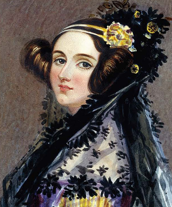 Ada Lovelace 1815-1852 was the daughter of the famous poet Lord Byron HOWARD - photo 9