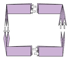 Feed the ends of each unit into the openings of the adjacent unit You can - photo 7