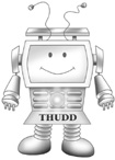 Hiya My name Thudd Best robot friend of Drewd Thudd know lots of stuff How - photo 2