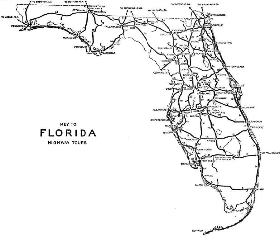 This map of Florida appears on the inside front cover of the Work Progress - photo 8