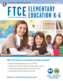 Rhonda Atkinson - FTCE Elementary Education K-6 Book + Online