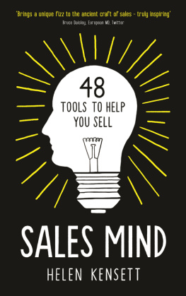 Helen Kensett - Sales Mind: 48 tools to help you sell