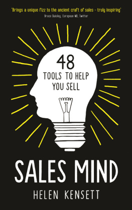 Helen Kensett Sales Mind: 48 tools to help you sell