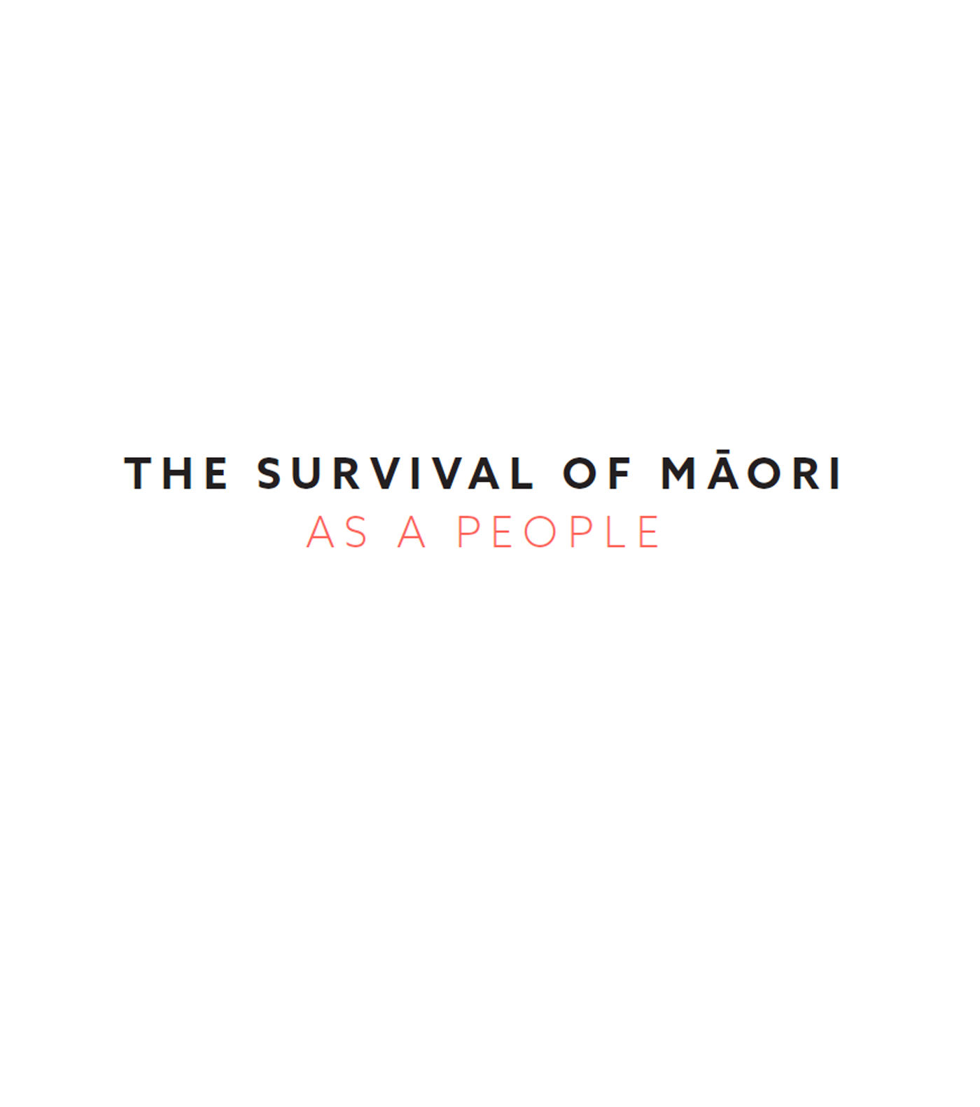 THE SURVIVAL OF MORI AS A PEOPLE A COLLECTION OF PAPERS BY EMERITUS PROFESSOR - photo 2