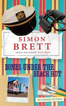 Simon Brett Bones Under the Beach Hut (Fethering Mysteries)