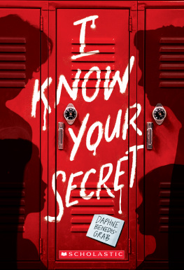 Daphne Benedis-Grab - I Know Your Secret