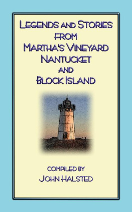 Various Unknown - Stories From Marthas Vineyard--23 stories, myths and legends from Marthas Vineyard, Nantucket, Block Island and Cape Cod