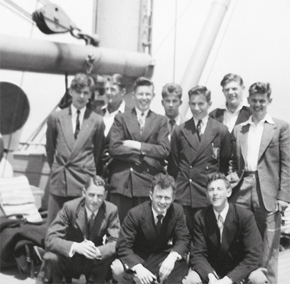 En route to Pensacola in June 1954 Left to right back row Miller Bradbury - photo 3