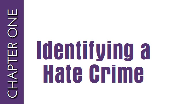 T he Merriam-Webster dictionary defines hate crimes as any of various crimes - photo 6