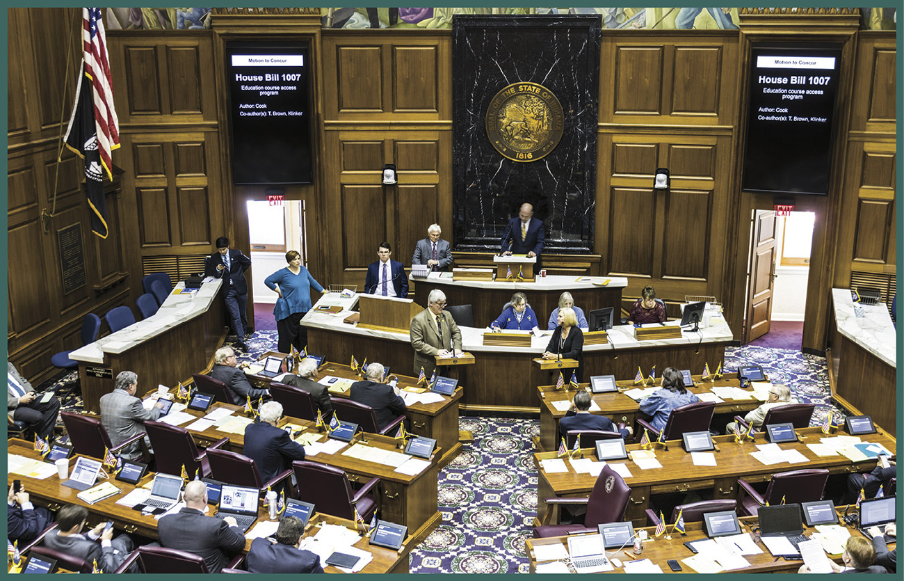 Indiana State House of Representatives in 2017 Legislative Branch The - photo 5