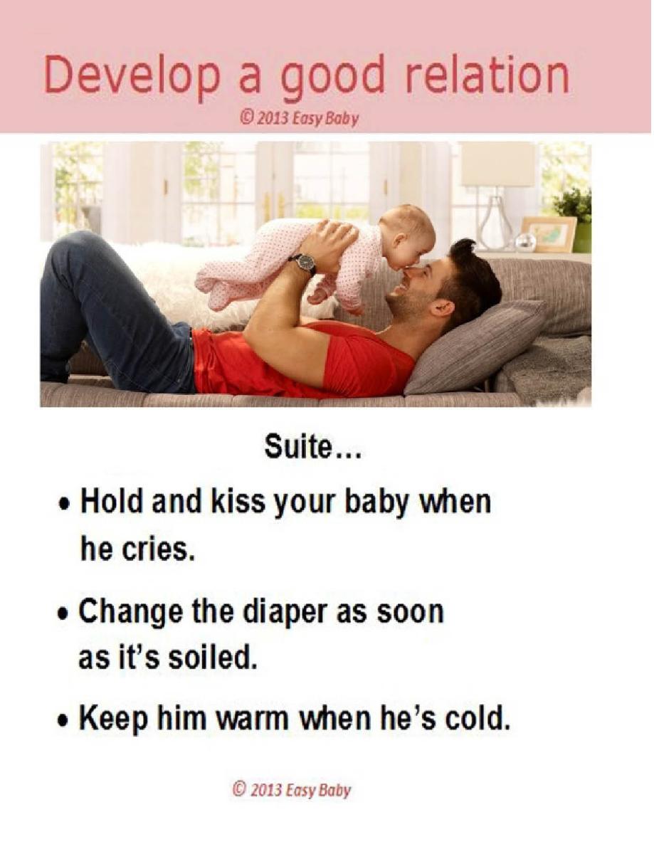 Easy Baby Advice for New Dads - photo 4