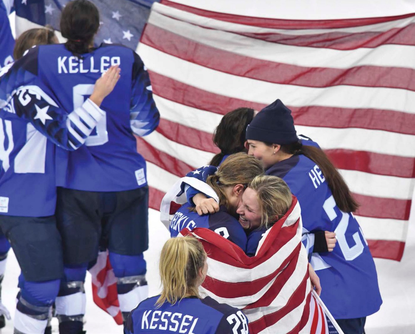 The US womens hockey team won the gold medal in the 2018 Winter Olympics in - photo 3