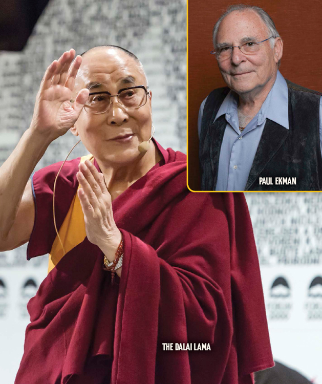 The Dalai Lama a Buddhist leader and psychologist Paul Ekman work together to - photo 4