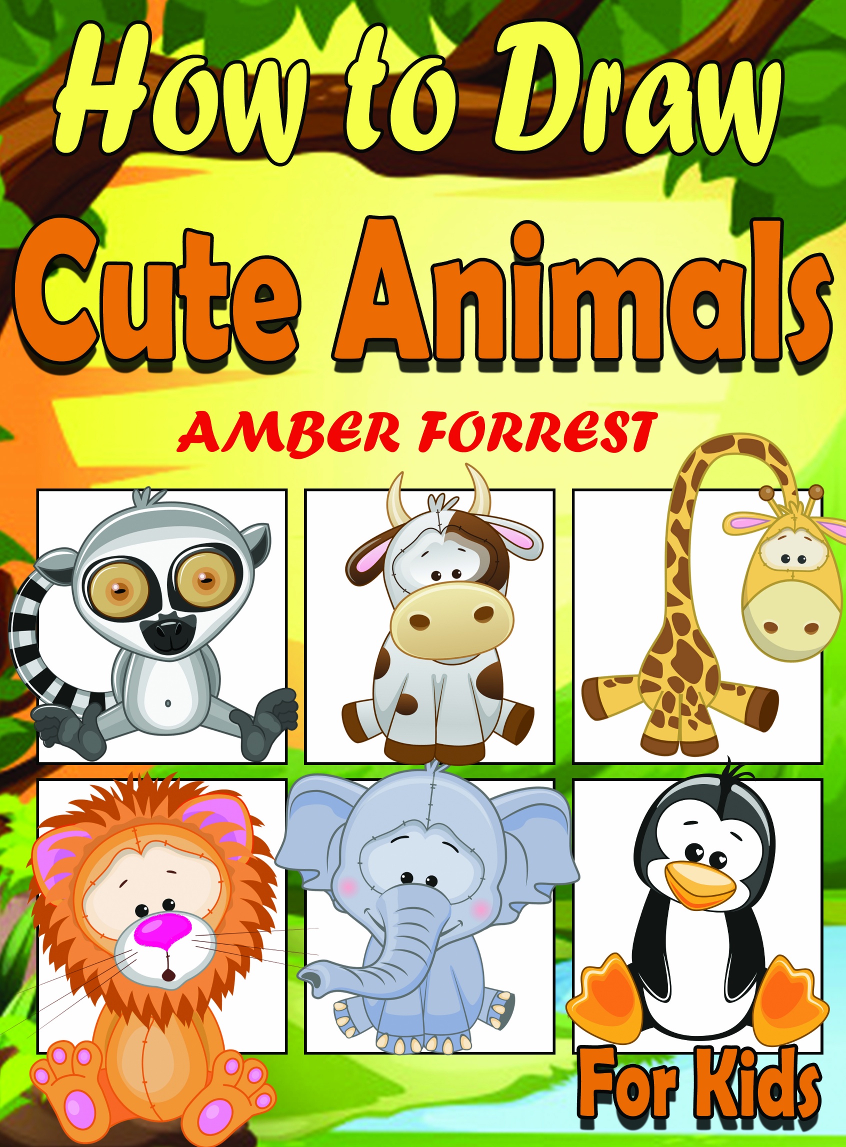 How To Draw Animals For Kids Learn To Draw Cute Animals Step-by-Step Easy - photo 1