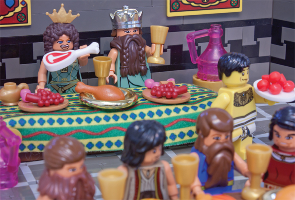 Many years later the kings son became the new king of Babylon At a great feast - photo 16