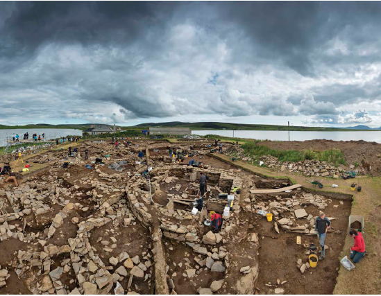 Archaeologists such as these digging in Orkney off the coast of Scotland work - photo 4