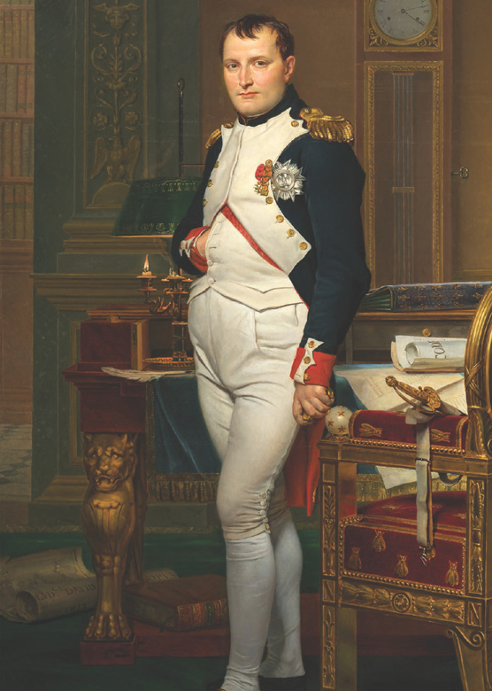 The Emperor Napoleon in His Study at the Tuileries an 1812 oil painting by - photo 4