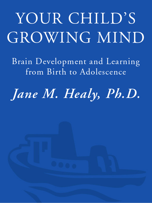 YOUR CHILDS GROWING MIND Copyright 1987 1994 2004 by Jane M Healey All - photo 1