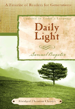 Samuel Bagster Daily Light