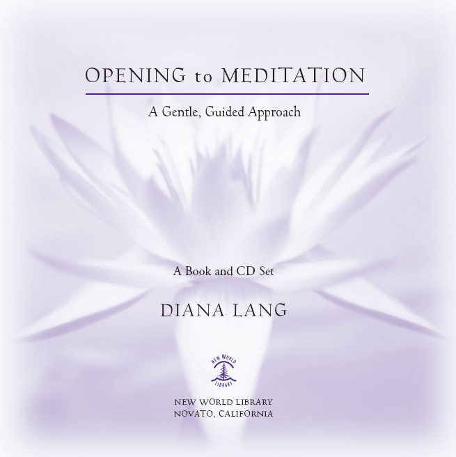 Opening to Meditation A Gentle Guided Approach - image 2