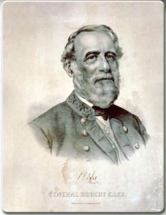 A Currier Ives lithograph of Confederate General Robert E Lee c 1860 to - photo 11