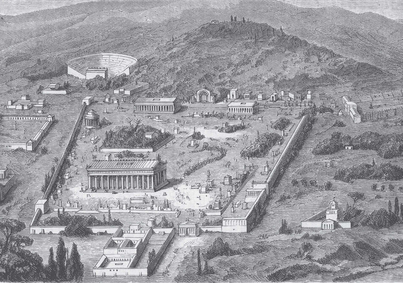 Nearly all of the buildings in the ancient Greek city Olympia were for - photo 4