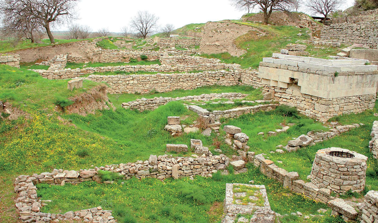 The ruins of Troy were discovered in the 1800s Before the discovery some - photo 6